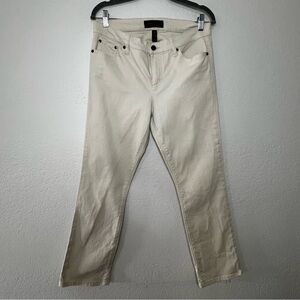 Lauren Ralph Lauren Off White Modern Straight Denim Pants Women’s Size 10 Petite